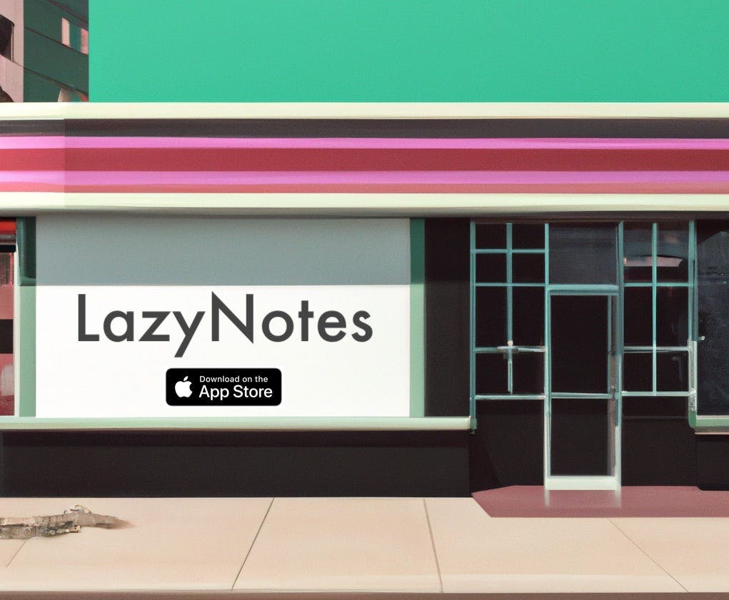 LazyNotes open for business
